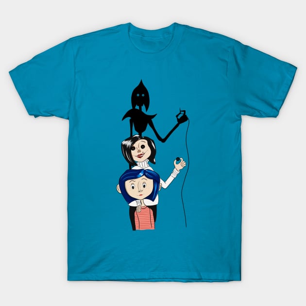 Twitchy Witchy Girl T-Shirt by CalistaMCreations